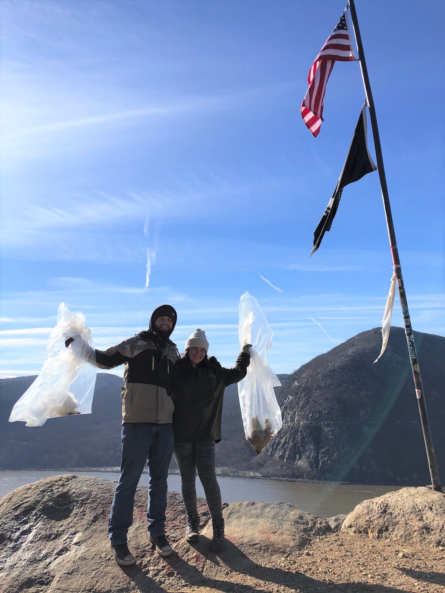 OptOutside Breakneck Ridge Clean-up. Photo by Diana Richards.