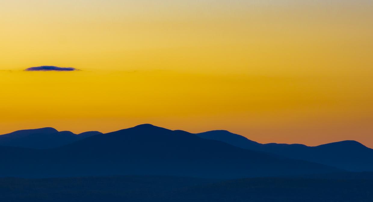 Catskill Sunset. Photo by Steve Aaron.